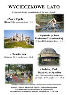 WYCIECZKOWE LATO