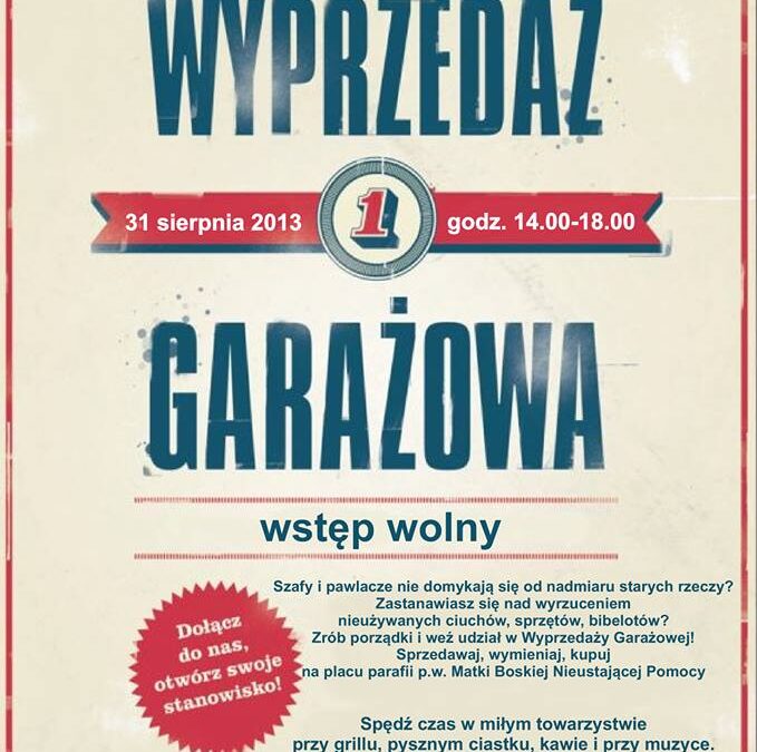 Wyprzedaż garażowa