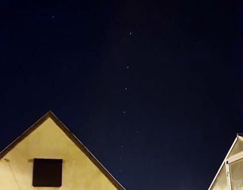 Szybujące gwiazdy nad naszymi głowami ;-)