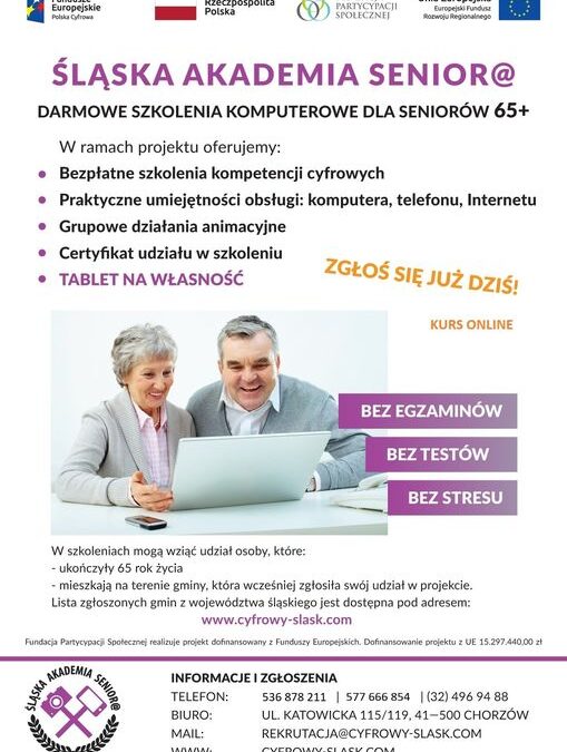szkolenie dla seniora